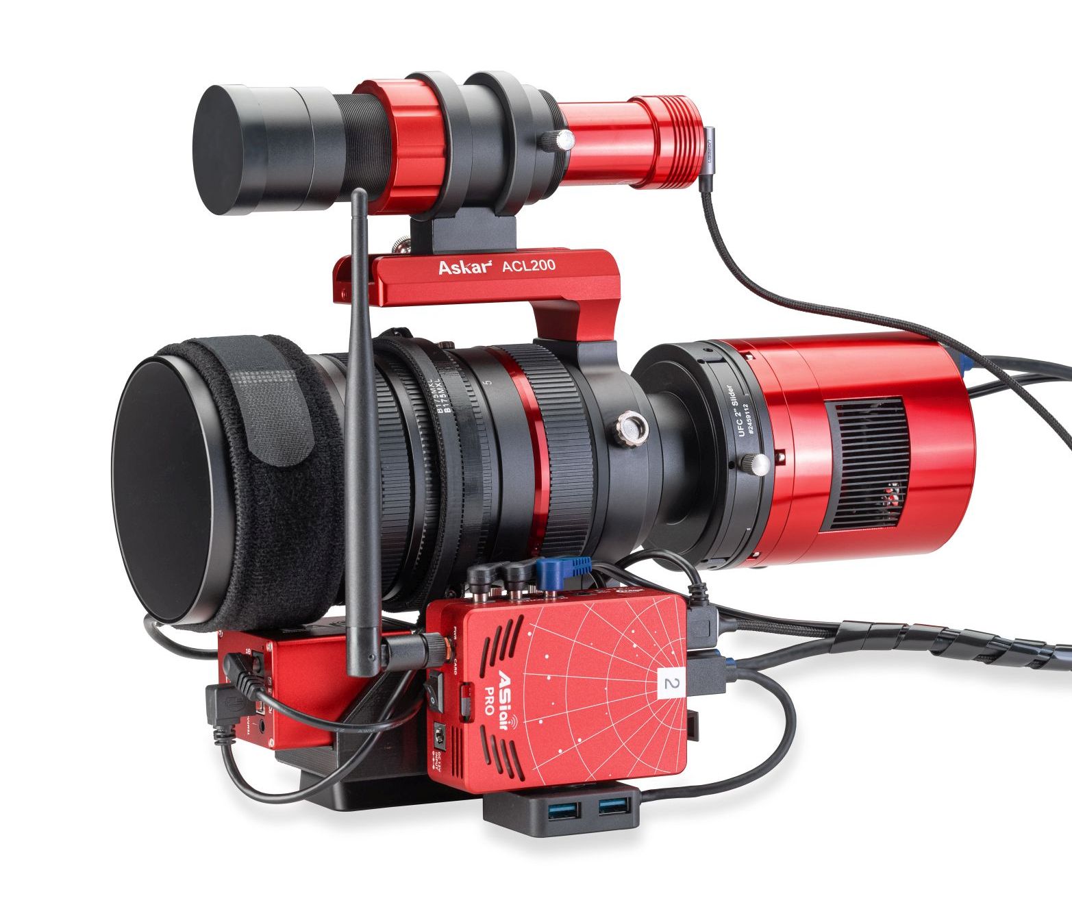 Das Askar ACL200 Gen. 2 mit zusätzlichen Sucherschuh ausstatten