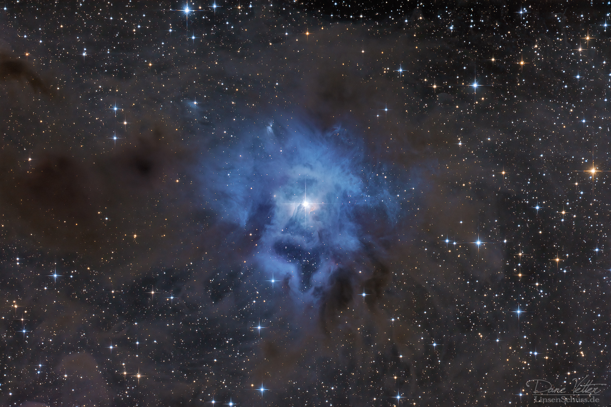 NGC 7023 - Der Irisnebel