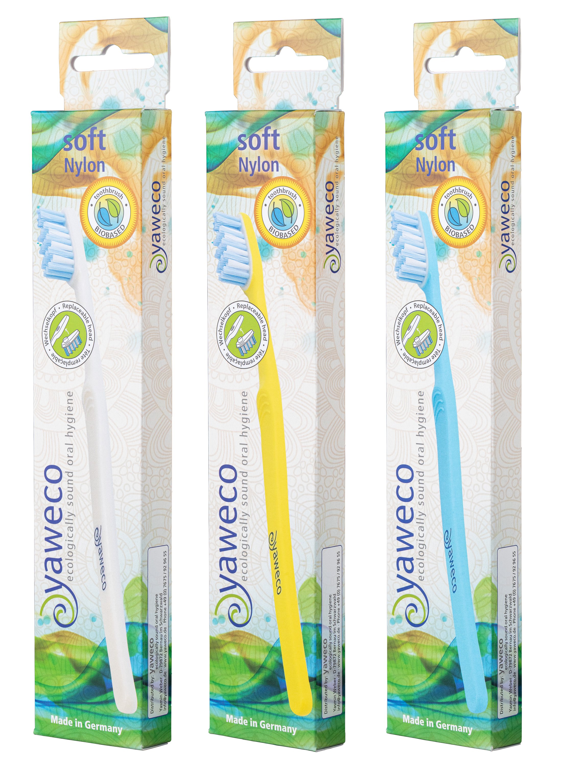 3 Wechselkopfzahnbürste 2 Rizinusborste Soft