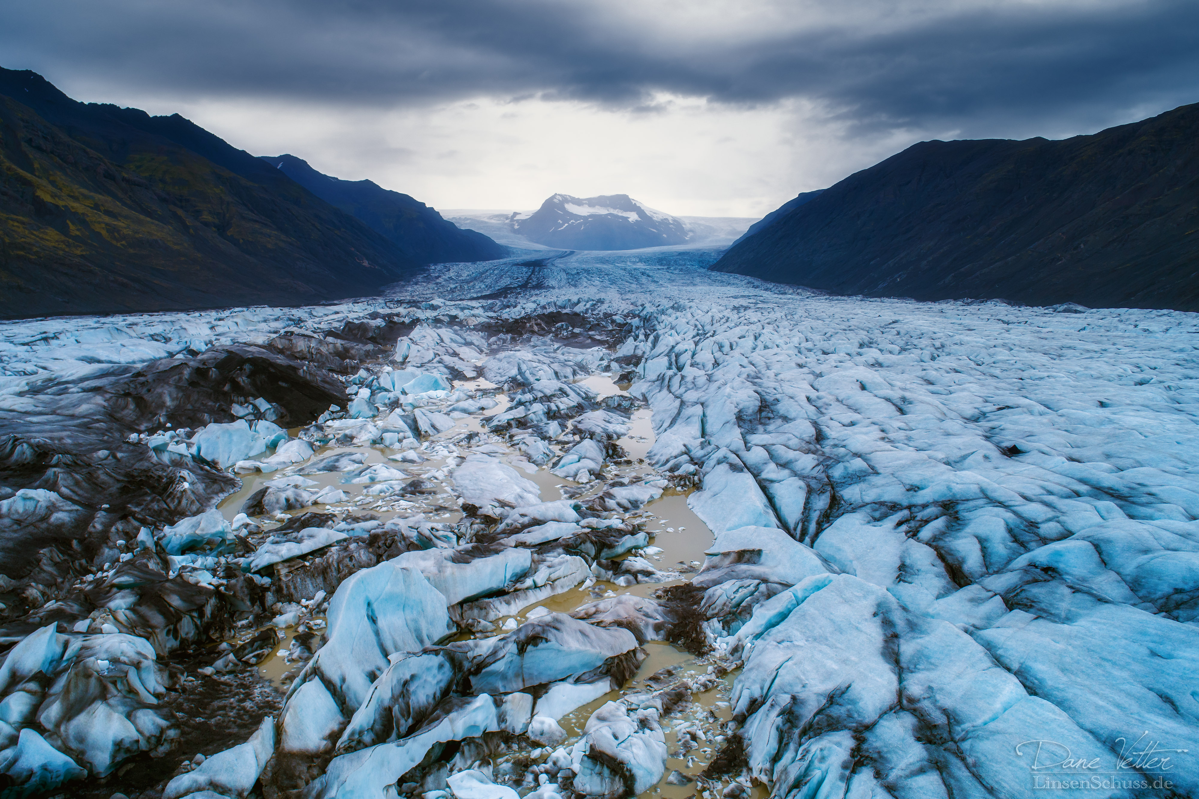 Heinabergsjökull – Eislandschaft im Südosten Islands